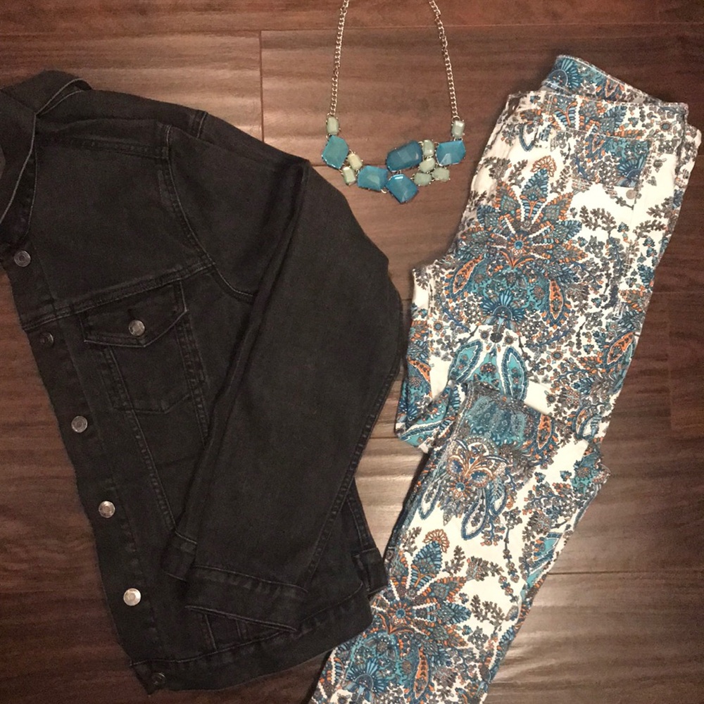 JCP Pattern Jeans